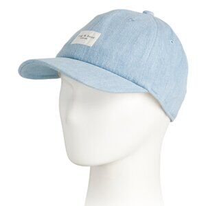 NEW RAG & BONE Addison Denim Baseball Cap light wash 253